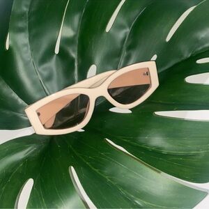 Chunky Oval Sunglasses